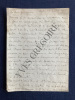 LETTRE SOLDAT GUERRE 14-18. 