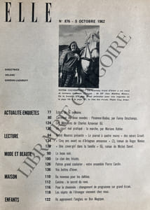 ELLE-N°876-5 OCTOBRE 1962