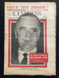 L'EXPRESS-N°566-19 AVRIL 1962-GEORGES POMPIDOU
