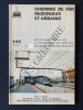 CHEMINS DE FER REGIONAUX ET URBAINS-N°145-1978-I. 