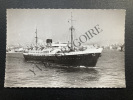 CARTE POSTALE-PAQUEBOT "SAMPIERO-CORSO"-COMPAGNIE GENERALE TRANSATLANTIQUE. 