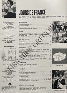 JOURS DE FRANCE-N°435-16 MARS 1963-CLAUDIA CARDINALE