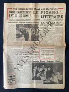 LE FIGARO LITTERAIRE-N°723-27 FEVRIER 1960