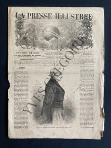 LA PRESSE ILLUSTREE-N°3-24 NOVEMBRE 1867