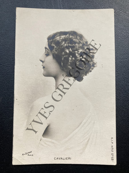 CAVALIERI-CARTE POSTALE. 