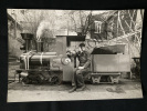 8 PHOTOGRAPHIES LES FOUS DU (PETIT) TRAIN-ANTONY VAPEUR CLUB-MALNOUE-1982. 