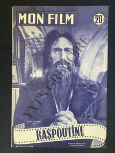 MON FILM-N°425-13 OCTOBRE 1954-RASPOUTINE