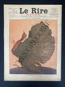 LE RIRE ROUGE-N°142-4 AOUT 1917
