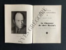 LE CHASSEUR DE CHEZ MAXIM'S-VAUDEVILLE DE YVES MIRANDE ET GUSTAVE QUINSON-PROGRAMME NOUVEAU THEATRE ANTOINE. 