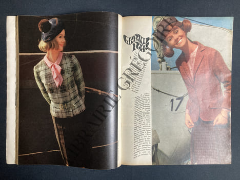 ELLE-N°828-3 NOVEMBRE 1961. undefined