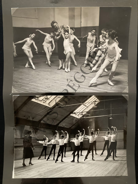 ECOLE DE DANSE DE L'OPERA DE PARIS-11 PHOTOGRAPHIES. 