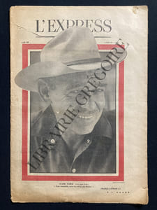 L'EXPRESS-N°512-6 AVRIL 1961-CLARK GABLE