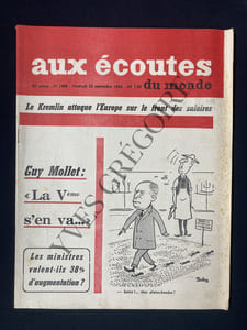 AUX ECOUTES DU MONDE-N°1888-23 SEPTEMBRE 1960