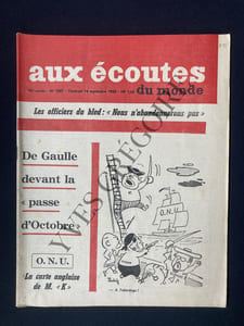 AUX ECOUTES DU MONDE-N°1887-16 SEPTEMBRE 1960