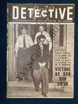 DETECTIVE-N°221-25 SEPTEMBRE 1950. undefined
