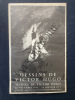 AFFICHE-DESSINS DE VICTOR HUGO. 