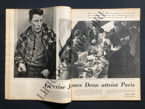 PARIS MATCH-N°416-30 MARS 1957-JAMES DEAN. undefined