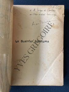 LE GUERRIER POSTHUME