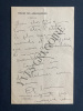 2 LETTRES AUTOGRAPHES D'ALICE COCEA A ANDRE DIGNIMONT. ALICE COCEA