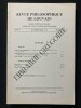 REVUE PHILOSOPHIQUE DE LOUVAIN-TOME 79-(QUATRIEME SERIE, N&deg;41)-FEVRIER 1981. 