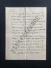 LETTRE DE MARCEL PAGNOL A ANDRE DIGNIMONT. 