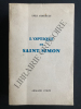 L'OPTIQUE DE SAINT-SIMON. YVES COIRAULT