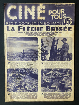 CINE POUR TOUS-N°5-30 MARS 1951-LA FLECHE BRISEE. undefined