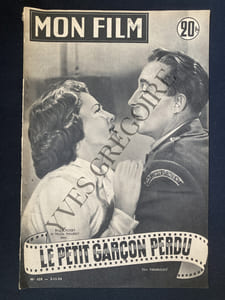 MON FILM-N°428-3 NOVEMBRE 1954-LE PETIT GARCON PERDU