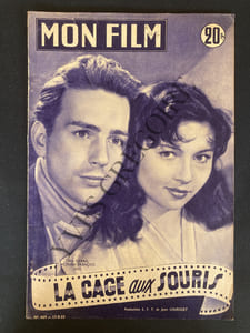 MON FILM-N°469-17 AOUT 1955-LA CAGE AUX SOURIS