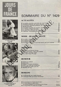 JOURS DE FRANCE-N°1429-DU 22 AU 28 MAI 1982