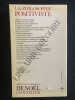 LA PHILOSOPHIE POSITIVISTE. LESZEK KOLAKOWSKI