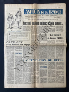 ASPECTS DE LA FRANCE-N°746-27 DECEMBRE 1962