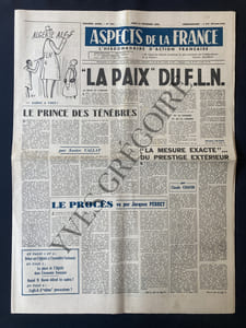 ASPECTS DE LA FRANCE-N°640-15 DECEMBRE 1960