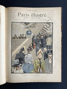 PARIS ILLUSTRE 1887 (PREMIER SEMESTRE)