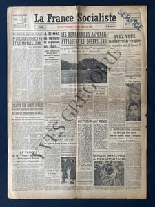 LA FRANCE SOCIALISTE-2e ANNEE-N°113-SAMEDI 21 ET DIMANCHE 22 MARS 1942