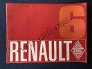 PLAQUETTE RENAULT 6. 