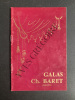 TCHAO!-MARC-GILBERT SAUVAJON-PROGRAMME TOURNEE CH. BARET-SAISON 1971-72. 