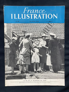 FRANCE ILLUSTRATION-N°38-22 JUIN 1946