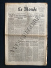 LE MONDE-N°7332-SAMEDI 10 AOUT 1968. 