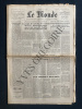 LE MONDE-N°7333-DIMANCHE 11 ET LUNDI 12 AOUT 1968. 