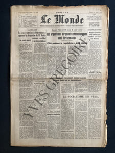 LE MONDE-N°7350-SAMEDI 31 AOUT 1968