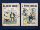 LA JEUNESSE AMUSANTE-5 NUMEROS AVEC COUVERTURE COULEURS DE GUYDO. GUYDO