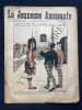 LA JEUNESSE AMUSANTE-1ère ANNEE-N°93-COUVERTURE COULEURS DE DRUIN "LE SECRET DE LA BONNE TENUE DE L'INFANTERIE ECOSSAISE". 