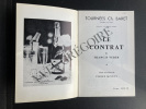 LE CONTRAT-FRANCIS VEBER-PROGRAMME TOURNEES CH. BARET-SAISON 1972-73. 