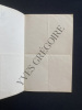 L.A.S FRANZ VERHAS A ARSENE HOUSSAYE. 