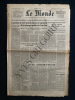 LE MONDE-N°7453-DIMANCHE 29 ET LUNDI 30 DECEMBRE 1968. 