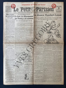 LE PETIT PARISIEN-N°15398-DIMANCHE 6 AVRIL 1919
