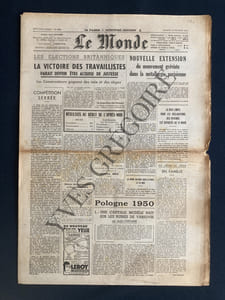 LE MONDE-N°1582-SAMEDI 25 FEVRIER 1950