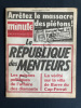 MINUTE-N°922-DU 12 AU 18 DECEMBRE 1979. 