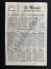 LE MONDE DOSSIERS ET DOCUMENTS-N°37-JANVIER 1977. 